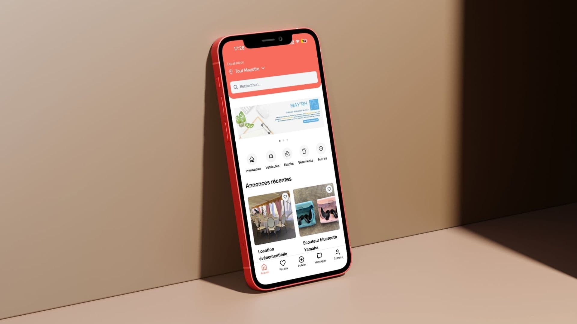 Application HODI — petites annonces à Mayotte